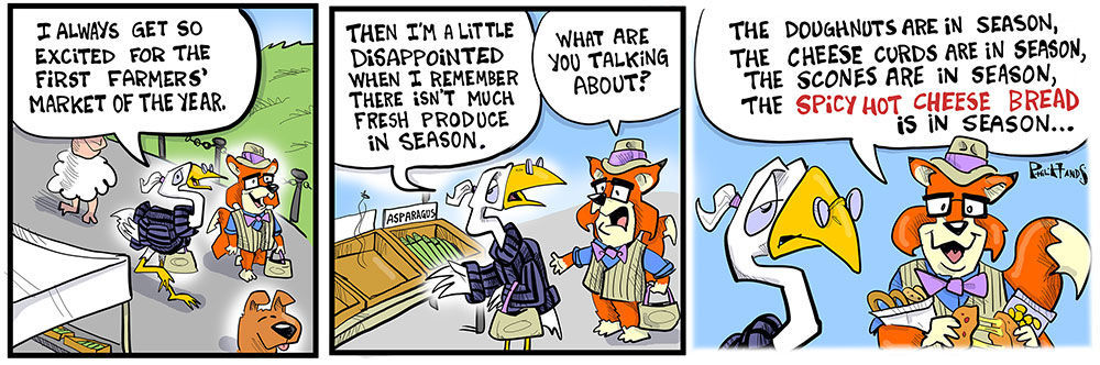 First farmers' market